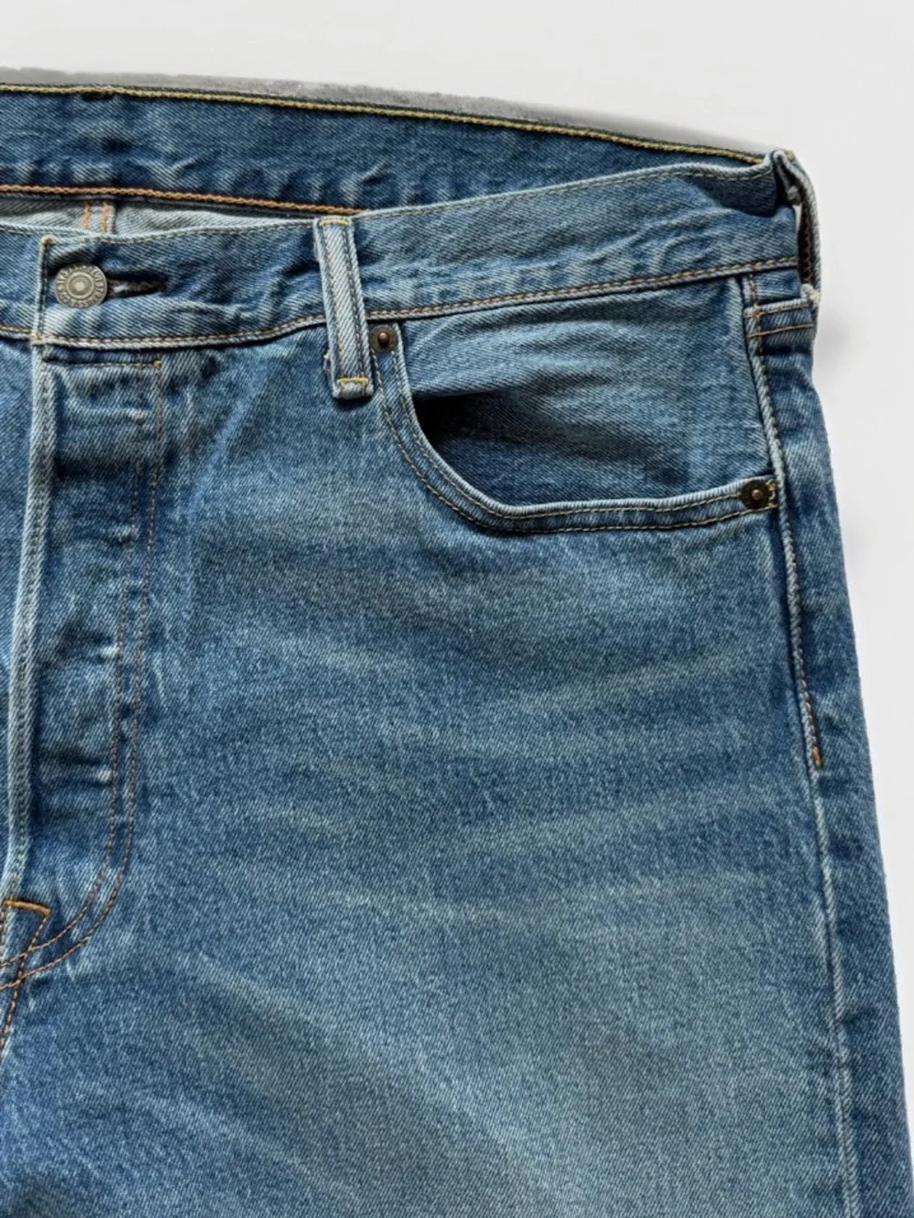 Levi’s 501 Original Fit Jeans Men 36x30 The Ben Straight Leg Button Fly Cotton